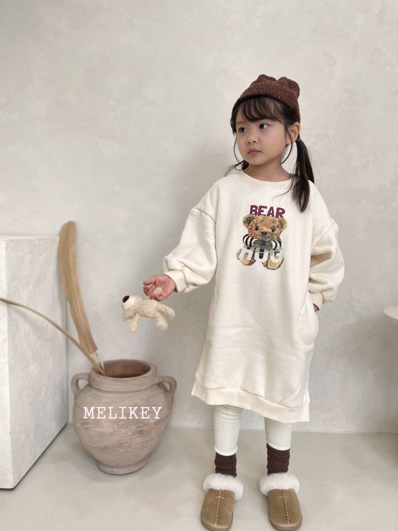 MELIKEY - Korean Children Fashion - #Kfashion4kids - Hug Bear One-piece - 5