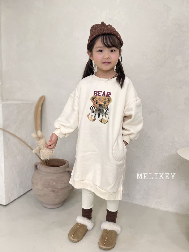 MELIKEY - Korean Children Fashion - #Kfashion4kids - Hug Bear One-piece - 6