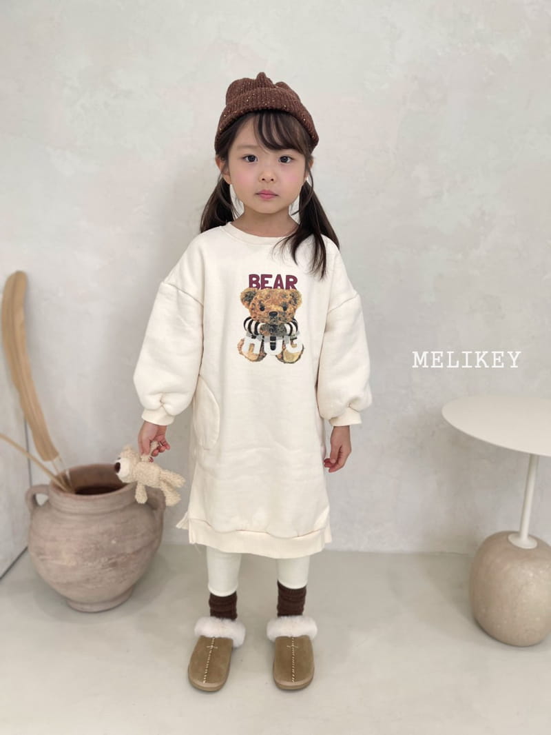 MELIKEY - Korean Children Fashion - #Kfashion4kids - Hug Bear One-piece - 8