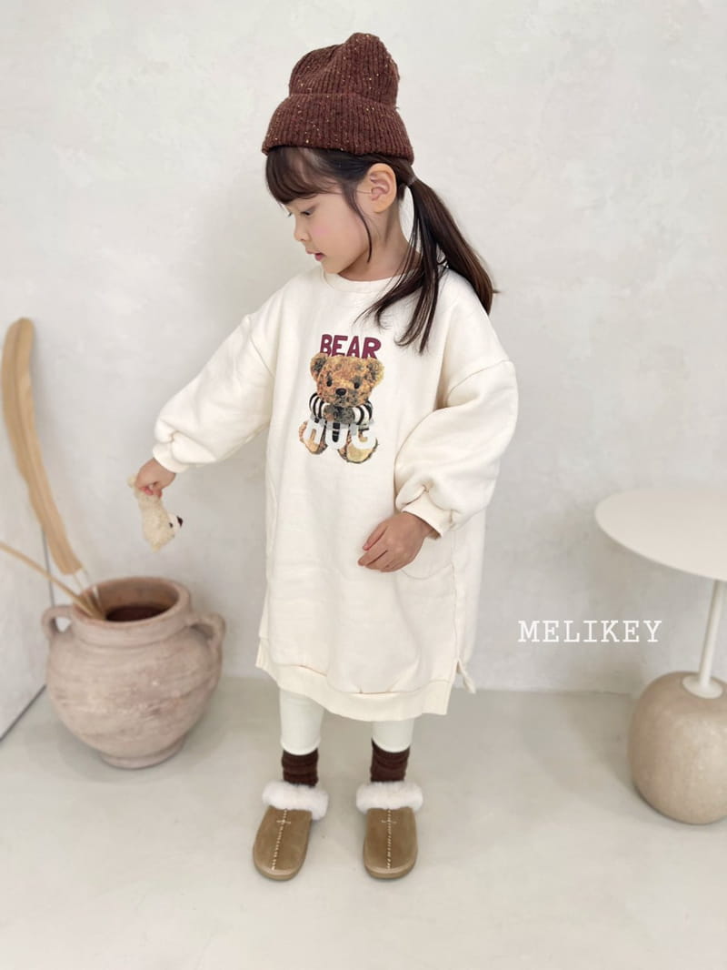 MELIKEY - Korean Children Fashion - #Kfashion4kids - Hug Bear One-piece - 9