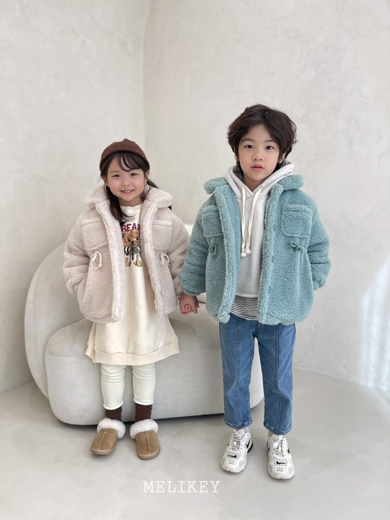 MELIKEY - Korean Children Fashion - #Kfashion4kids - Boodle Fluffy Jacket - 10