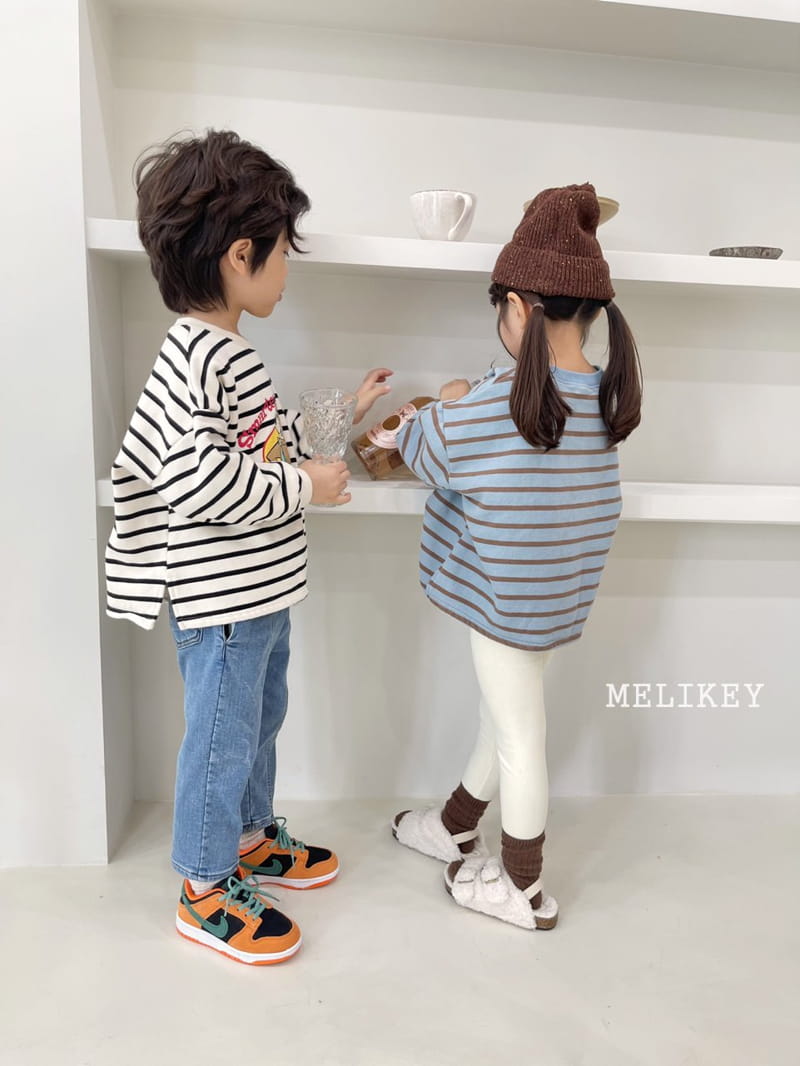 MELIKEY - Korean Children Fashion - #Kfashion4kids - Bear Stripes Sweatshirt - 10