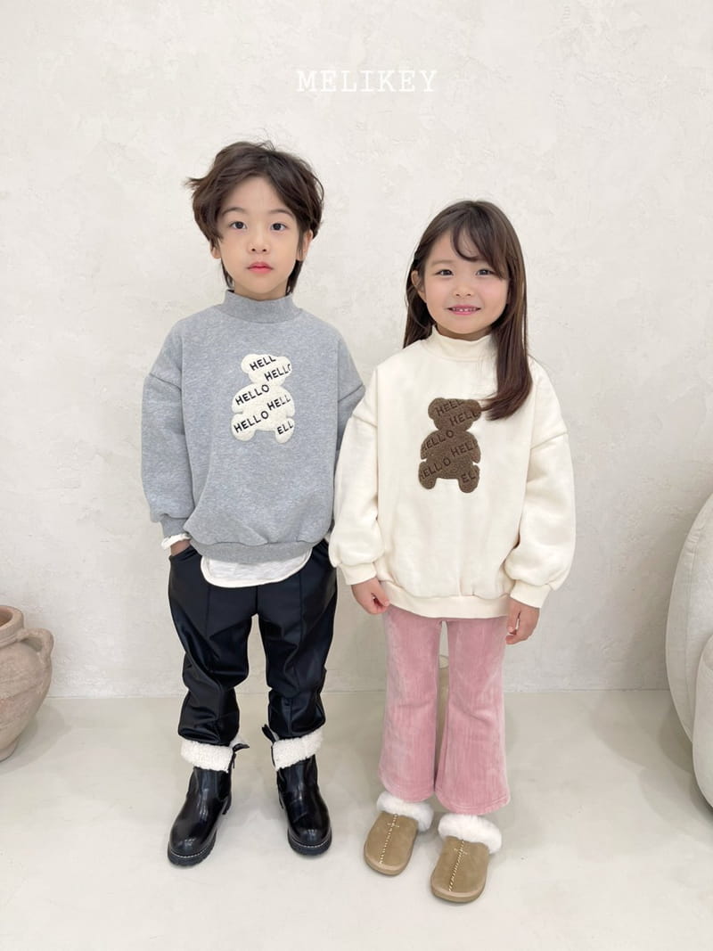 MELIKEY - Korean Children Fashion - #Kfashion4kids - Hellow Bear Sweatshirt - 7