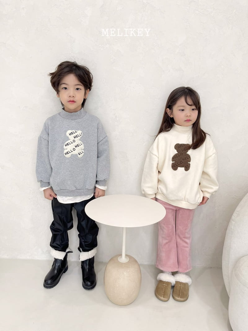 MELIKEY - Korean Children Fashion - #Kfashion4kids - Hellow Bear Sweatshirt - 9