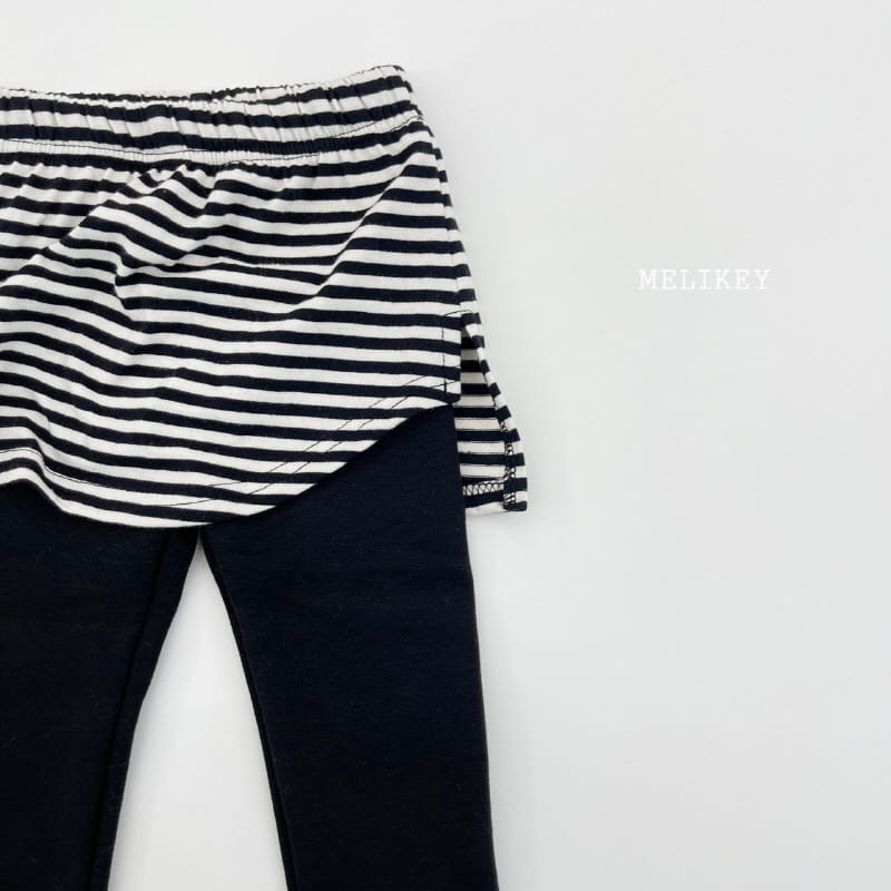 MELIKEY - Korean Children Fashion - #Kfashion4kids - Unbalance Skirt Leggings - 11