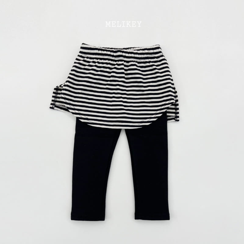 MELIKEY - Korean Children Fashion - #Kfashion4kids - Unbalance Skirt Leggings - 12