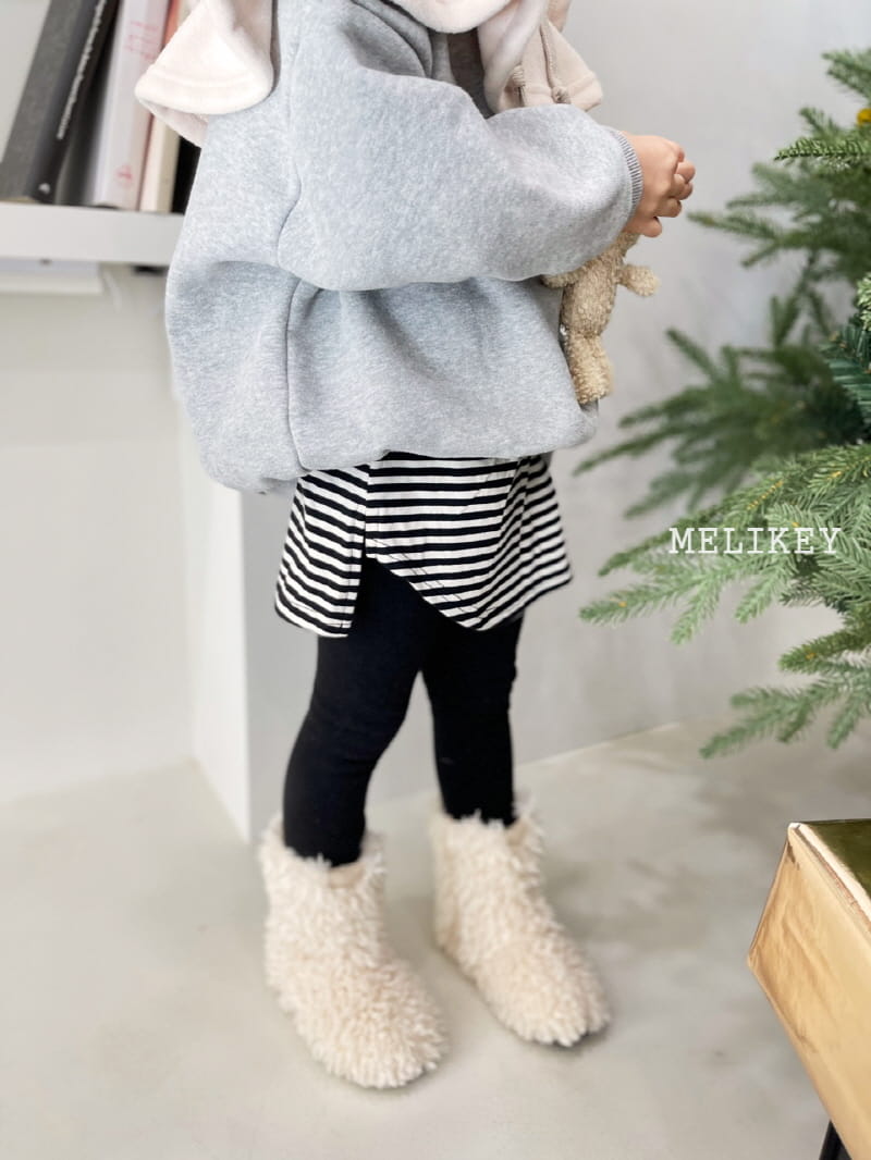 MELIKEY - Korean Children Fashion - #Kfashion4kids - Unbalance Skirt Leggings - 2