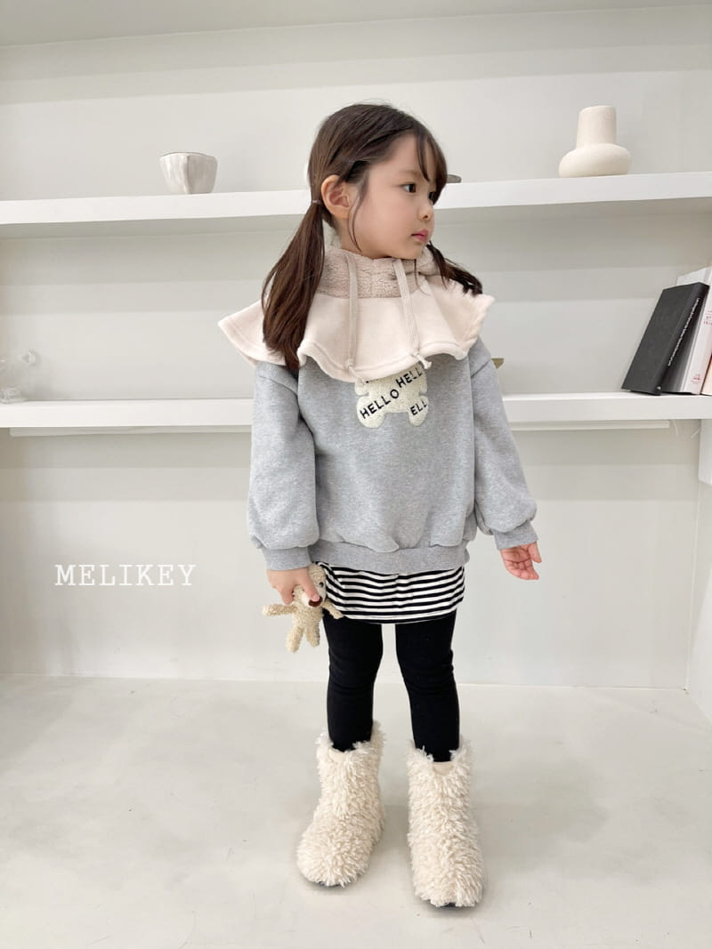 MELIKEY - Korean Children Fashion - #Kfashion4kids - Unbalance Skirt Leggings - 4