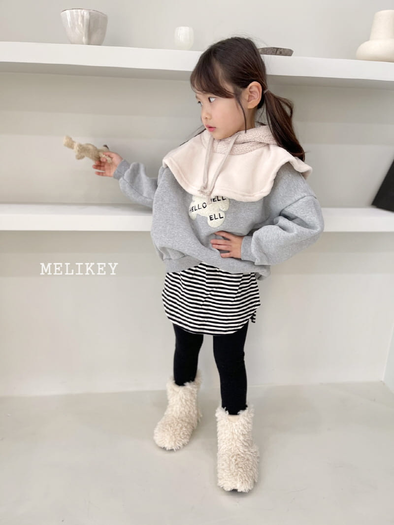 MELIKEY - Korean Children Fashion - #Kfashion4kids - Unbalance Skirt Leggings - 8