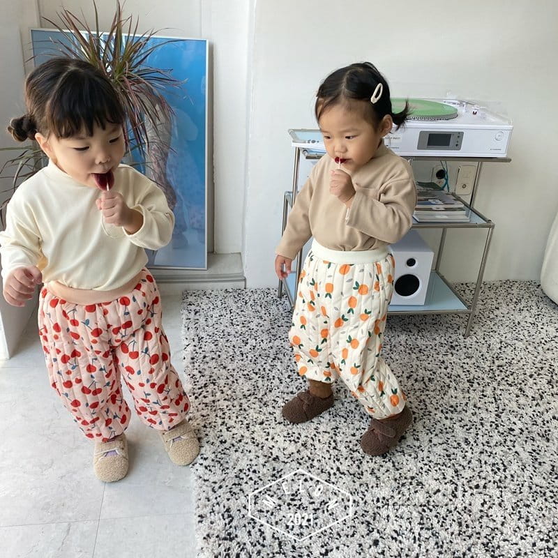 MELON SWITCH - Korean Children Fashion - #Kfashion4kids - Ggal Ggal Top Bottom Set - 10