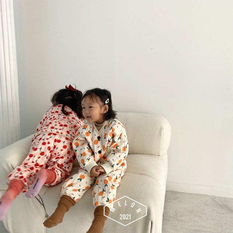 MELON SWITCH - Korean Children Fashion - #Kfashion4kids - Ggal Ggal Top Bottom Set - 3