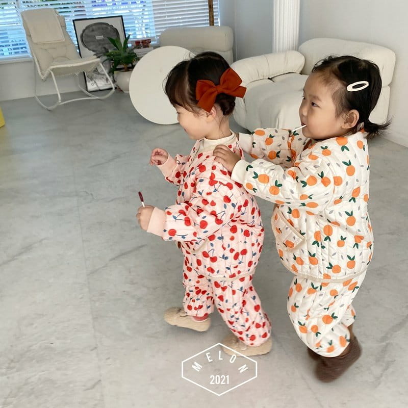 MELON SWITCH - Korean Children Fashion - #Kfashion4kids - Ggal Ggal Top Bottom Set - 7