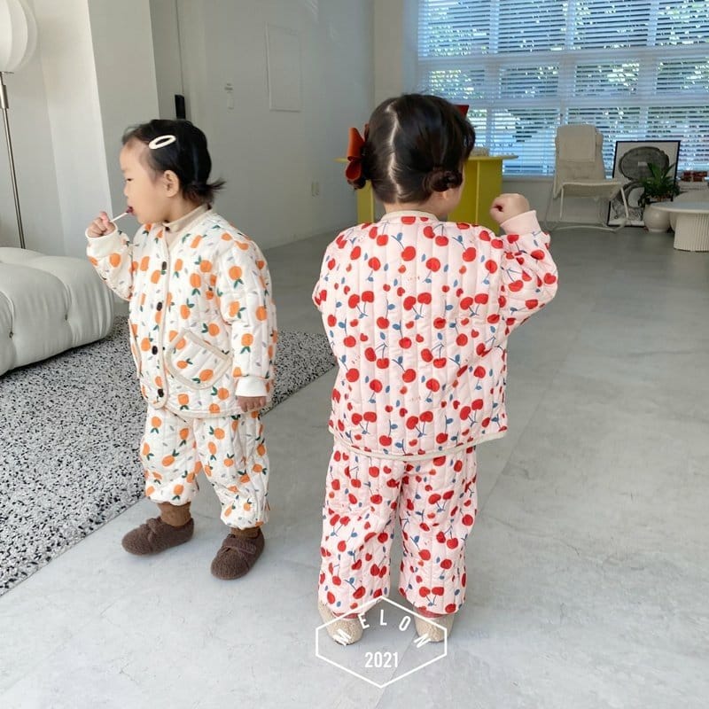 MELON SWITCH - Korean Children Fashion - #Kfashion4kids - Ggal Ggal Top Bottom Set - 8
