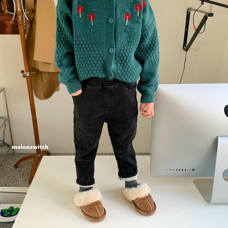 MELON SWITCH - Korean Children Fashion - #Kfashion4kids - Melon Striaght Jeans - 4