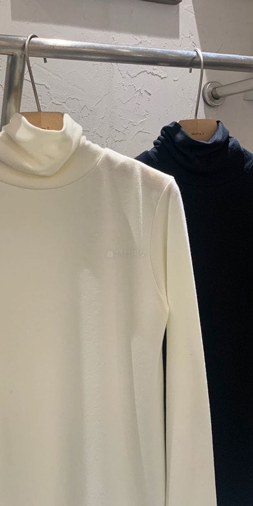 MERRY J - Korean Children Fashion - #Kfashion4kids - Plain Turtleneck - 2