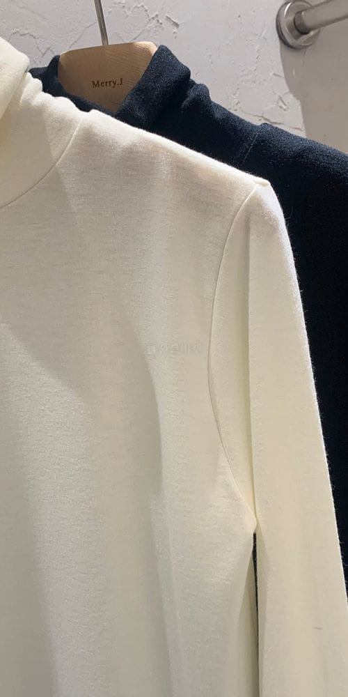 MERRY J - Korean Children Fashion - #Kfashion4kids - Plain Turtleneck - 3