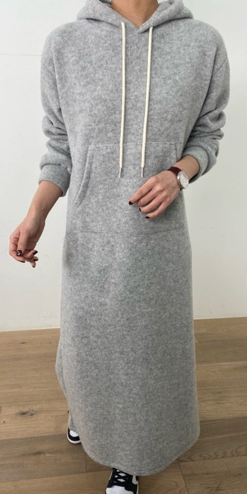 MERRY J - Korean Children Fashion - #Kfashion4kids - Fleece Hoody One-piece - 3