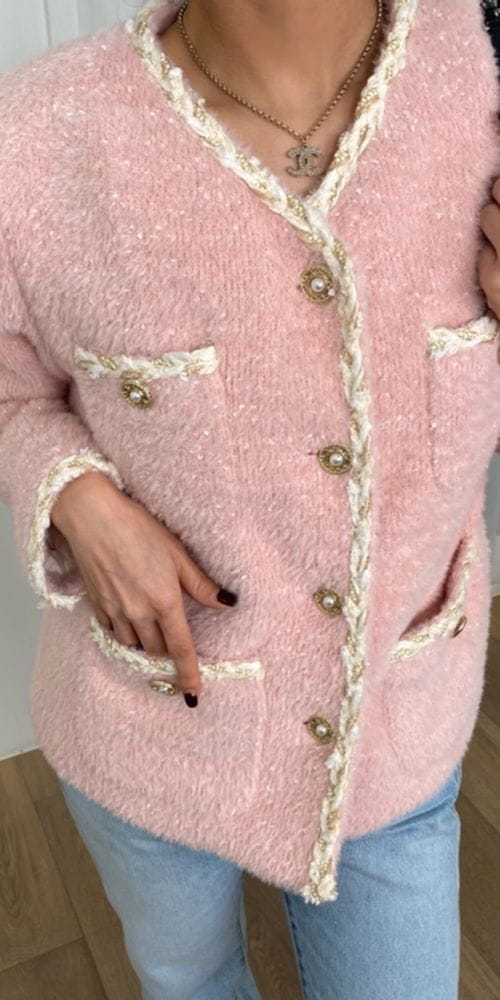MERRY J - Korean Children Fashion - #Kfashion4kids - Cozy Twid Jacket - 3