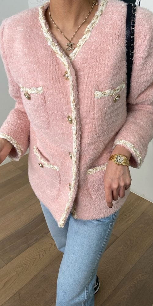 MERRY J - Korean Children Fashion - #Kfashion4kids - Cozy Twid Jacket - 4