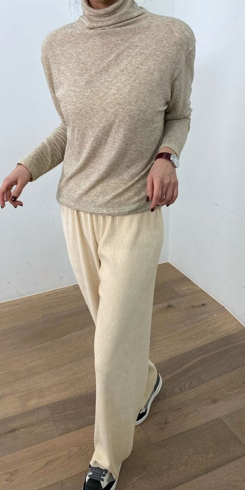 MERRY J - Korean Children Fashion - #Kfashion4kids - Veloure Pleats Pants - 2