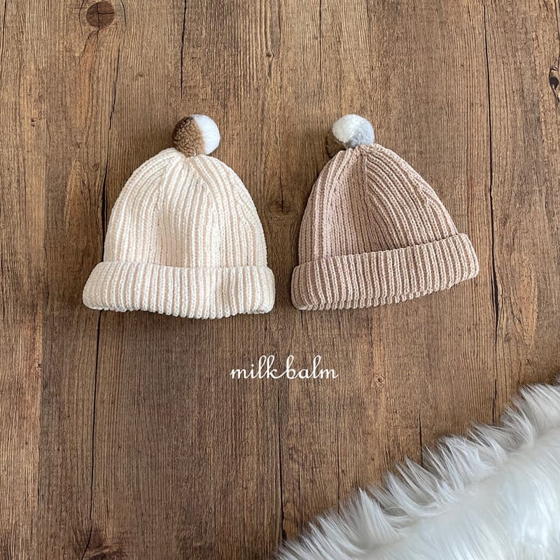 MILK BALM - Korean Children Fashion - #Kfashion4kids - Milk Beanie