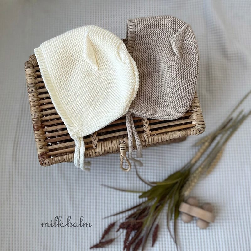 MILK BALM - Korean Children Fashion - #Kfashion4kids - Milk Ears Hat