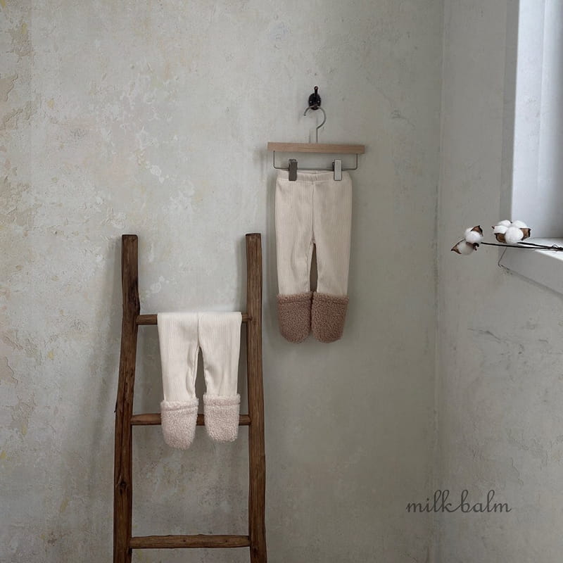 MILK BALM - Korean Children Fashion - #Kfashion4kids - Lamp Foot Leggings - 2
