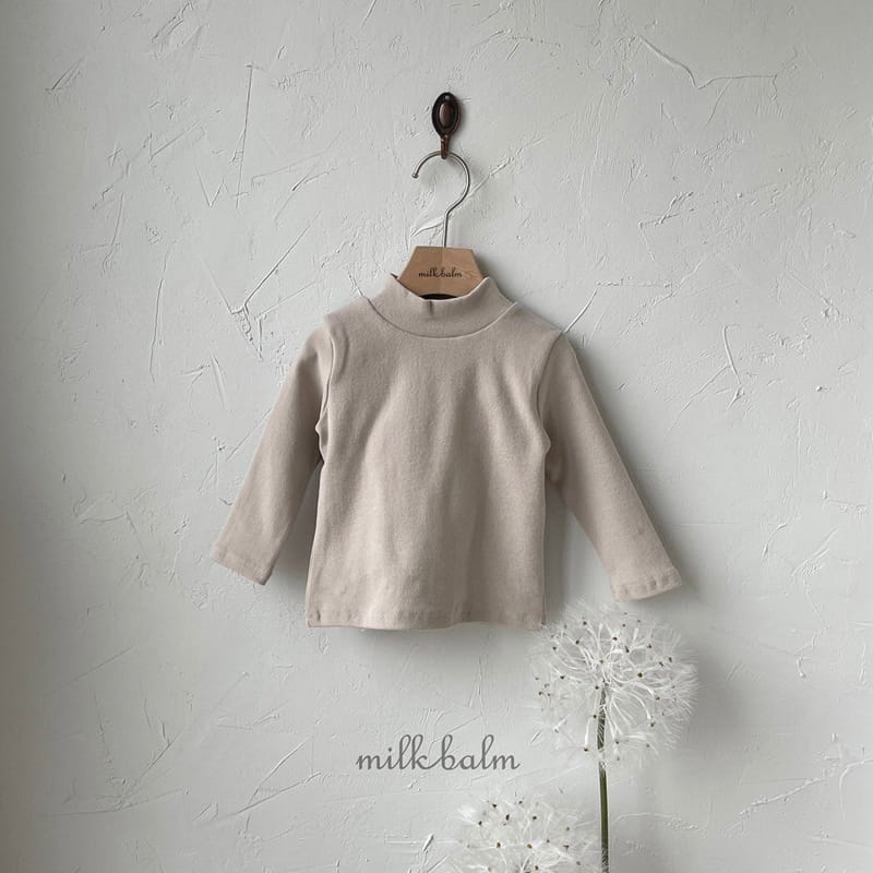 MILK BALM - Korean Children Fashion - #Kfashion4kids - Milk Turtleneck Tee