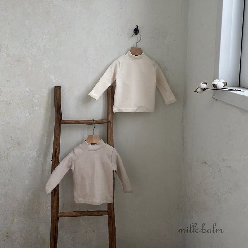 MILK BALM - Korean Children Fashion - #Kfashion4kids - Milk Turtleneck Tee - 2