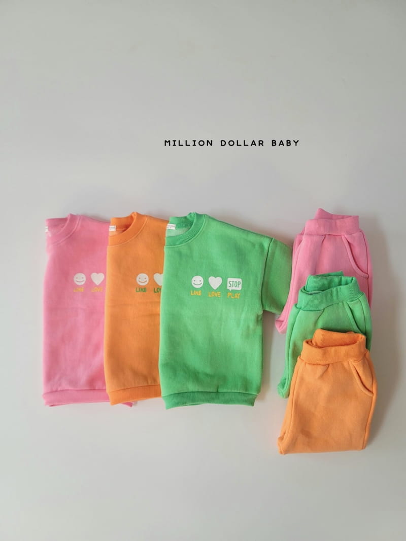 MILLION DOLLAR BABY - Korean Children Fashion - #Kfashion4kids - Lululala Top Bottom Set