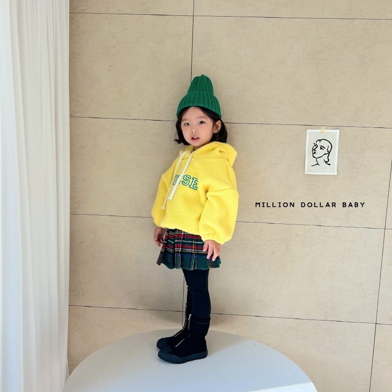 MILLION DOLLAR BABY - Korean Children Fashion - #Kfashion4kids - Cheese Fleece Hoody