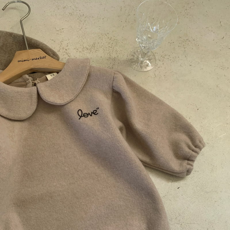 MIMI MARKET - Korean Children Fashion - #Kfashion4kids - Love Collar Bodysuit - 11