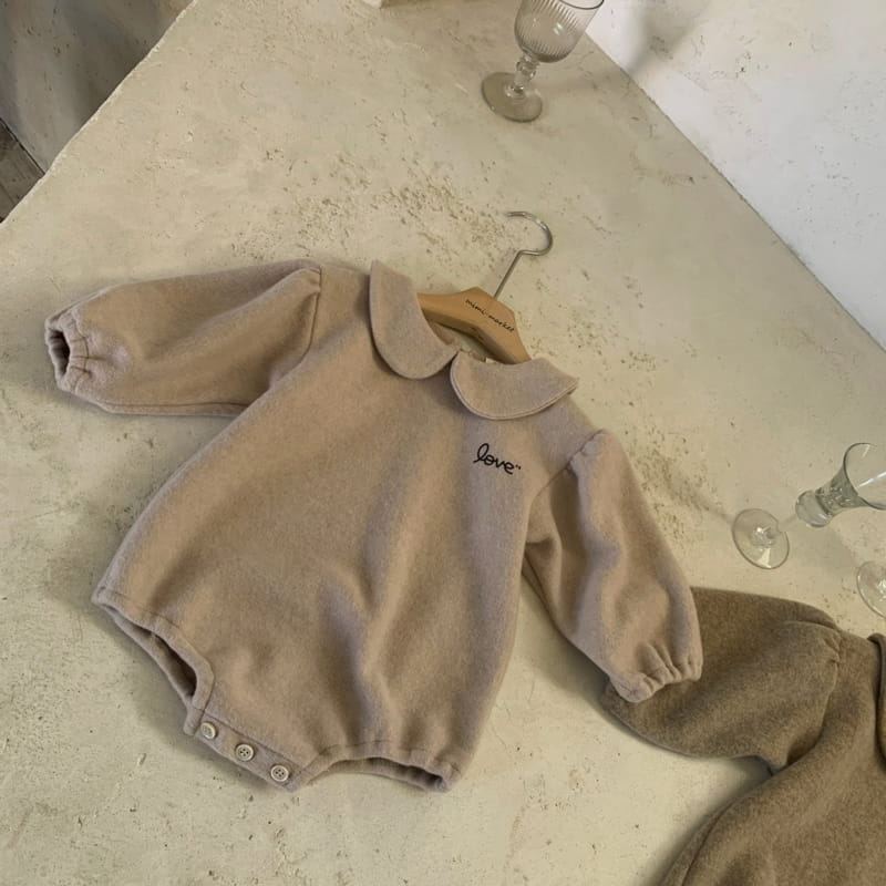 MIMI MARKET - Korean Children Fashion - #Kfashion4kids - Love Collar Bodysuit - 9