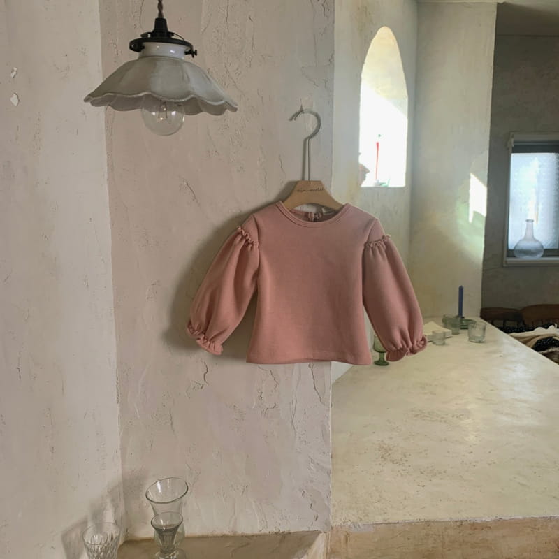 MIMI MARKET - Korean Children Fashion - #Kfashion4kids - Sleeve Shirring Tee - 10