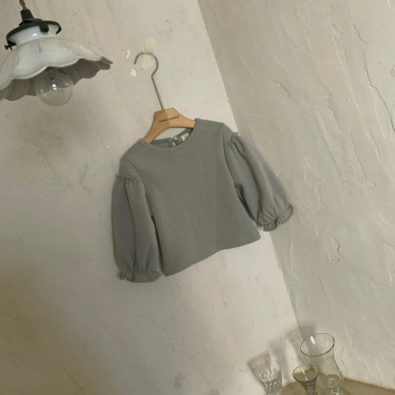 MIMI MARKET - Korean Children Fashion - #Kfashion4kids - Sleeve Shirring Tee - 11
