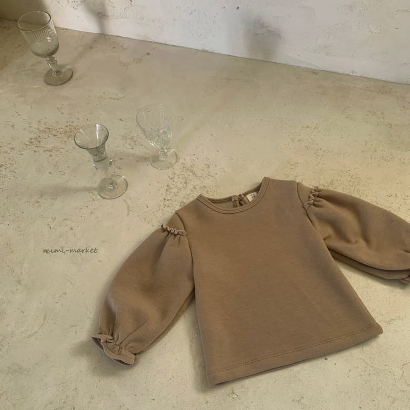 MIMI MARKET - Korean Children Fashion - #Kfashion4kids - Sleeve Shirring Tee - 2