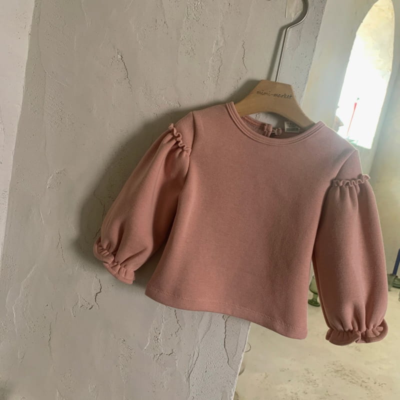 MIMI MARKET - Korean Children Fashion - #Kfashion4kids - Sleeve Shirring Tee - 3