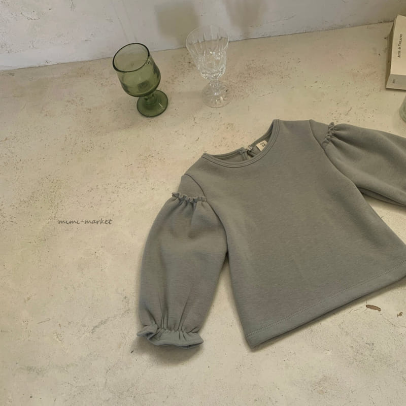 MIMI MARKET - Korean Children Fashion - #Kfashion4kids - Sleeve Shirring Tee - 5