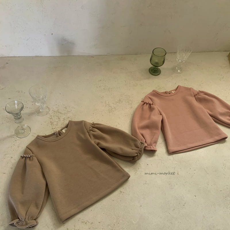 MIMI MARKET - Korean Children Fashion - #Kfashion4kids - Sleeve Shirring Tee - 7