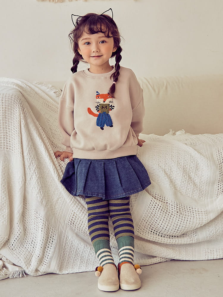 MIMICO - Korean Children Fashion - #Kfashion4kids - Handle Fox Tee - 5