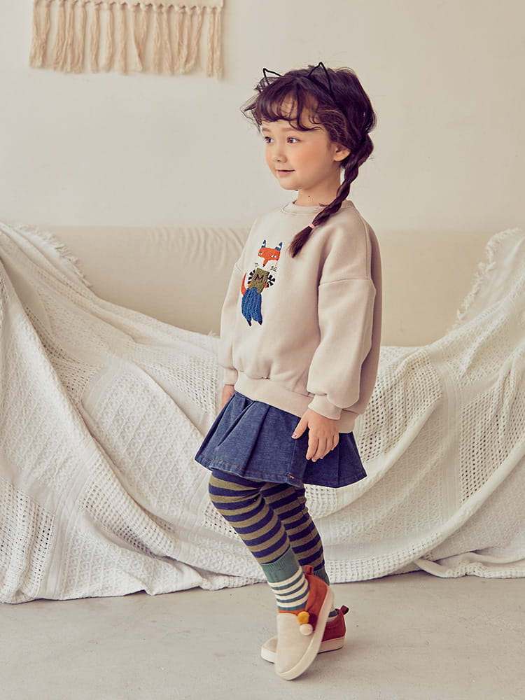 MIMICO - Korean Children Fashion - #Kfashion4kids - Handle Fox Tee - 6