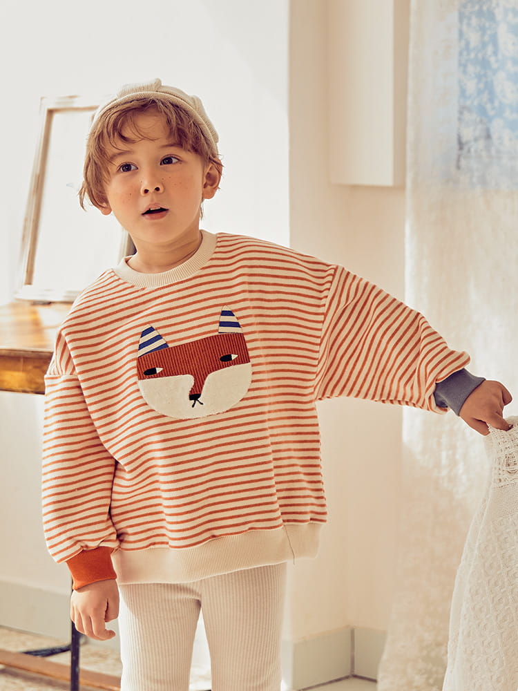 MIMICO - Korean Children Fashion - #Kfashion4kids - Fox Pin Tee - 6