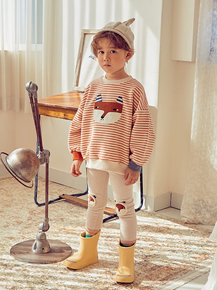 MIMICO - Korean Children Fashion - #Kfashion4kids - Fox Pin Tee - 7