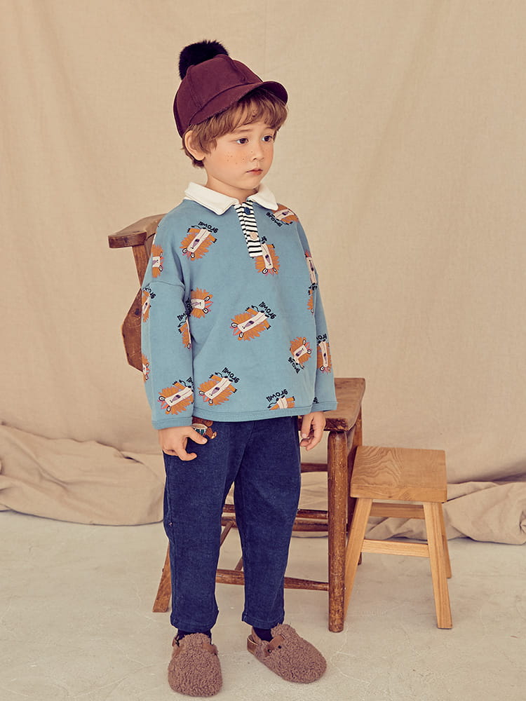 MIMICO - Korean Children Fashion - #Kfashion4kids - Riong Collar Tee - 2