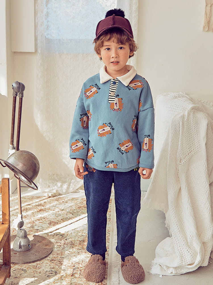 MIMICO - Korean Children Fashion - #Kfashion4kids - Riong Collar Tee - 3