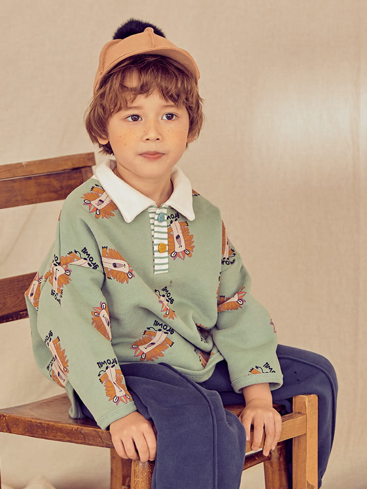 MIMICO - Korean Children Fashion - #Kfashion4kids - Riong Collar Tee - 5