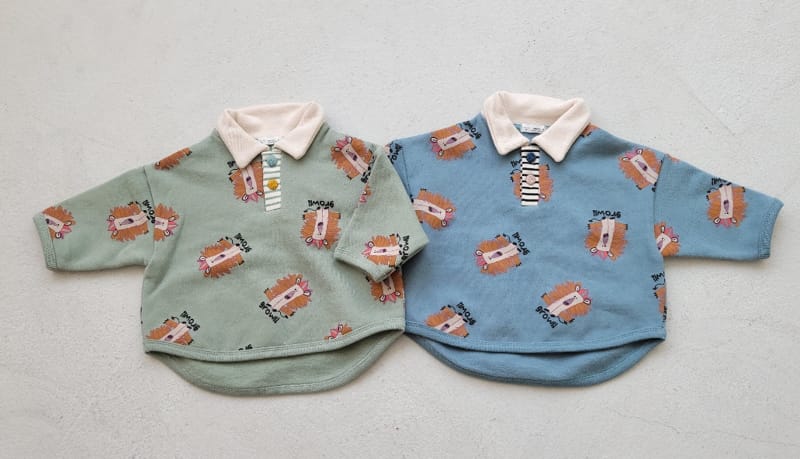 MIMICO - Korean Children Fashion - #Kfashion4kids - Riong Collar Tee - 8