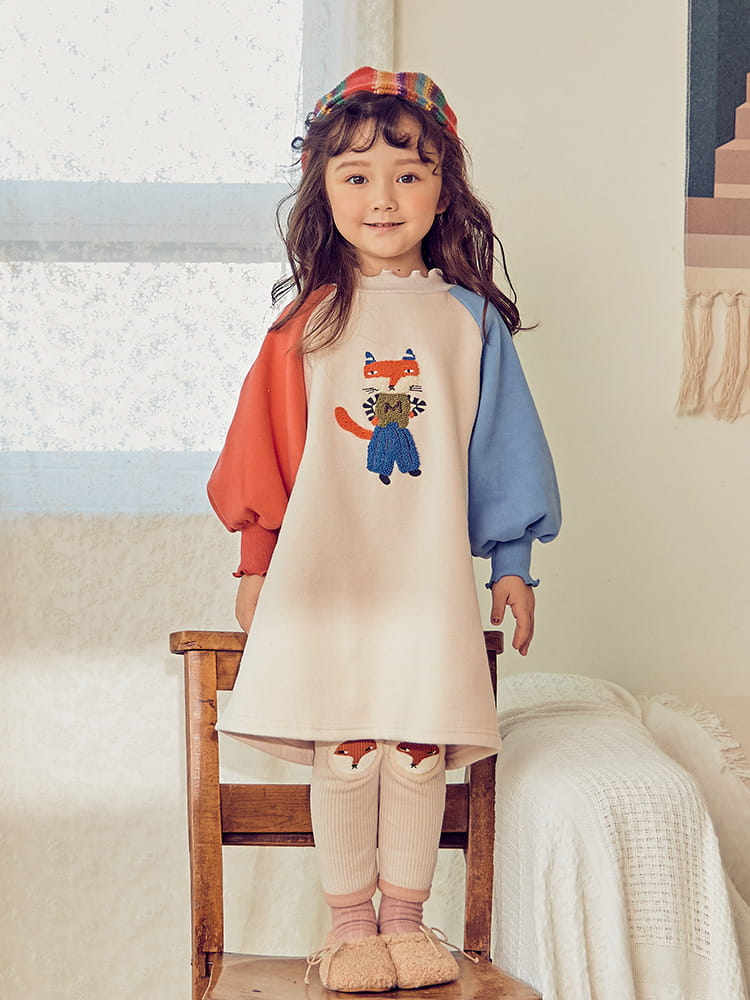 MIMICO - Korean Children Fashion - #Kfashion4kids - Mico Warm One-piece - 4