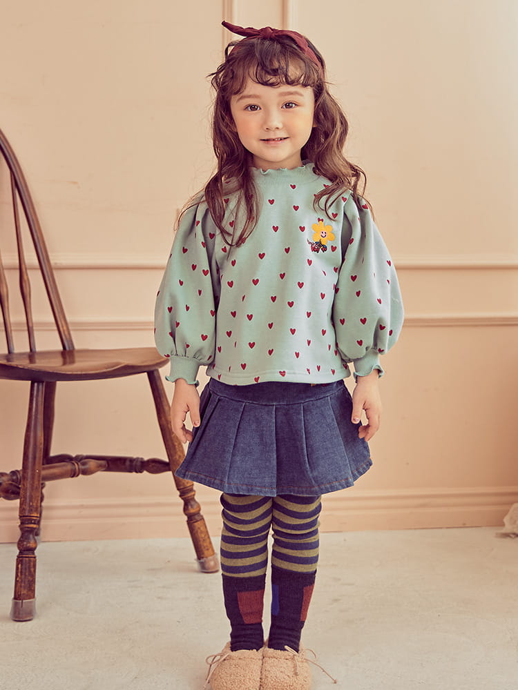 MIMICO - Korean Children Fashion - #Kfashion4kids - Wrinkle Skirt Leggings