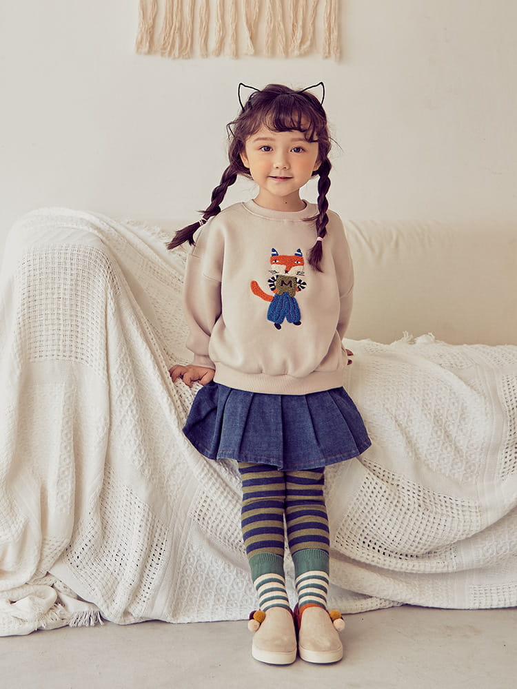 MIMICO - Korean Children Fashion - #Kfashion4kids - Wrinkle Skirt Leggings - 2